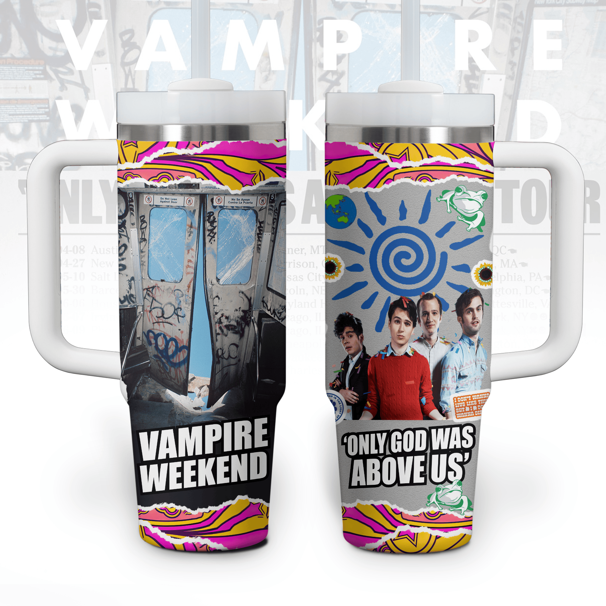Vampire Weekend Music Custom Stanley Cup 40 oz 30 oz Tumbler With HandleTVC2301524