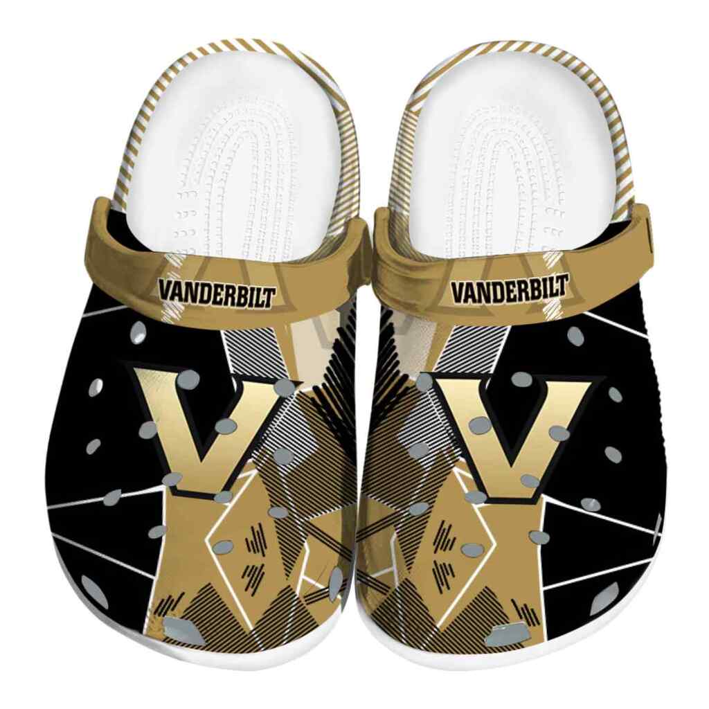 Vanderbilt Commodores Geometric Background ClogTVC1801827