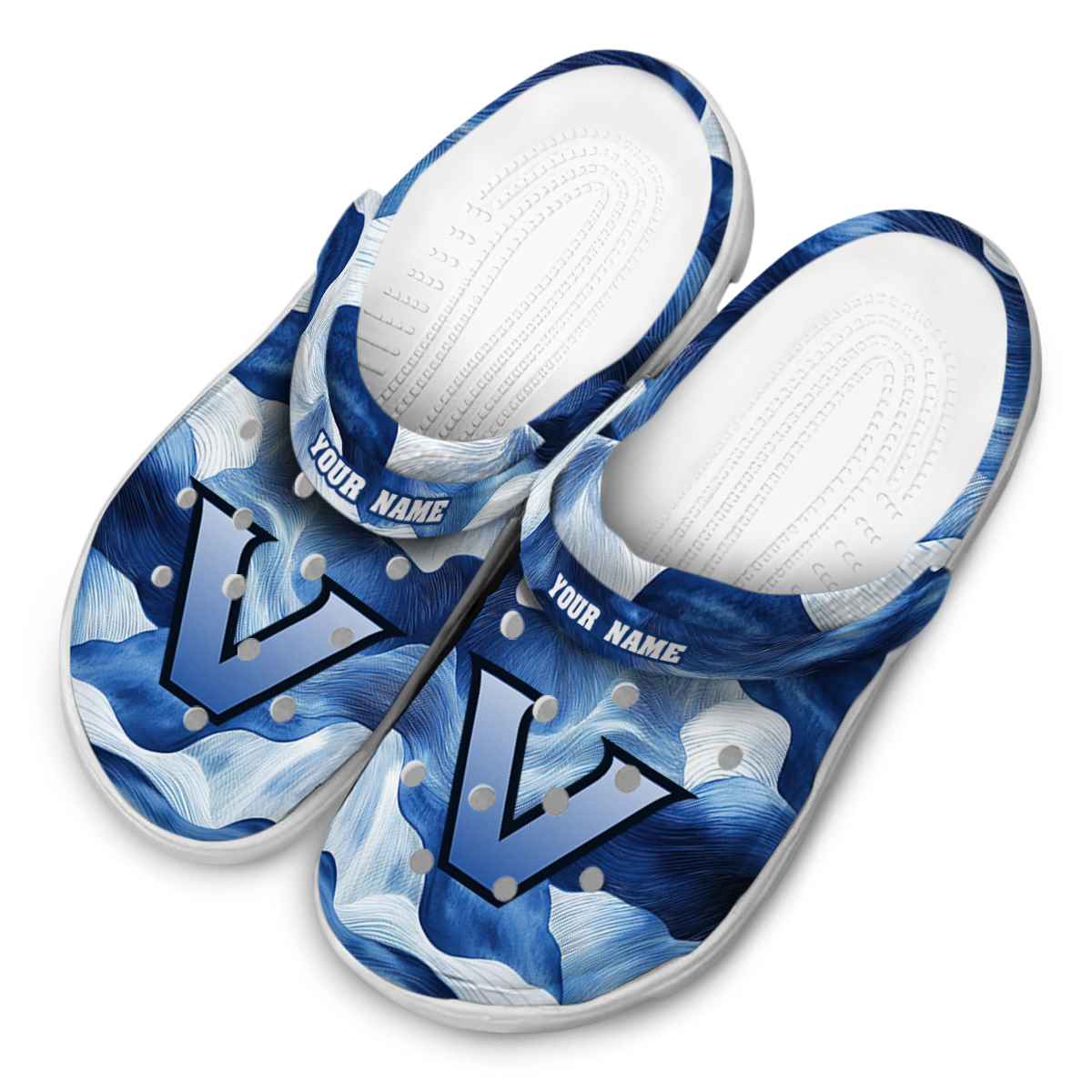 Vanderbilt Commodores NCAA Sport Crocs Crocband Clogs Shoes Comfortable For Men Women and Kids - Image 4