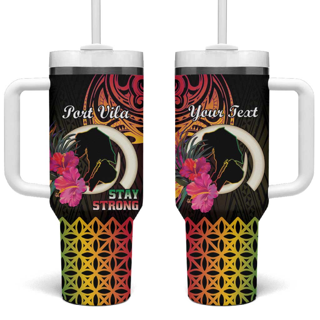 Vanuatu Port Vila Stay Strong Long God Yumi Stanap Custom Stanley Cup 40 oz 30 oz Tumbler With HandleTVC2301362