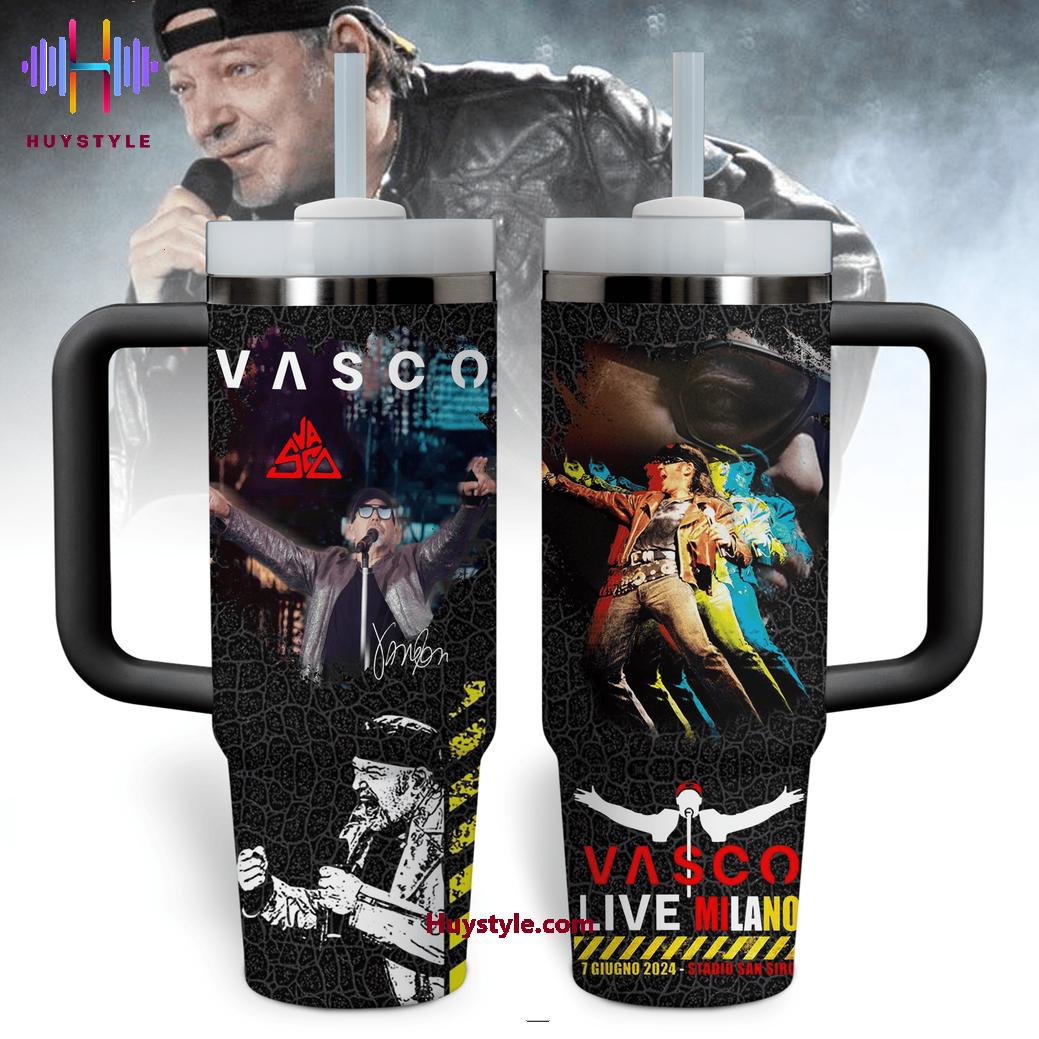 Vasco Rossi Music Custom Stanley Cup 40 oz 30 oz Tumbler With HandleTVC2301701