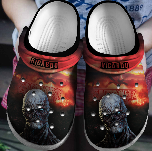 Vecna Stranger Things Crocs Crocband Clogs Shoes Comfortable For Men Women and Kids