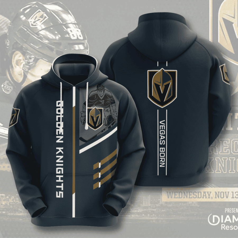 Vegas Golden Knights 3D All Over Print Hoodie, Zip Hoodie