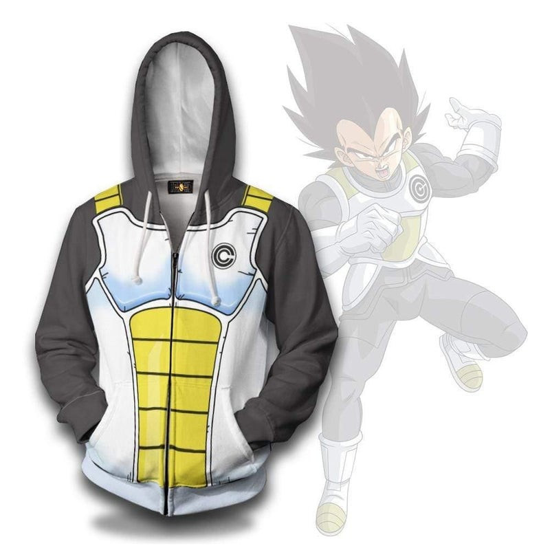 Vegeta Capsule Corp 3D All Over Print Hoodie, Zip Hoodie