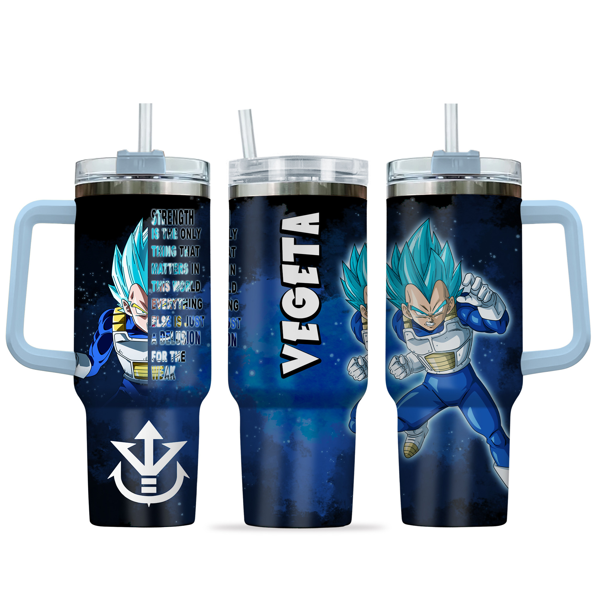Vegeta Dragon Ball Anime Custom Stanley Cup 40 oz 30 oz Tumbler With HandleTVC2301135