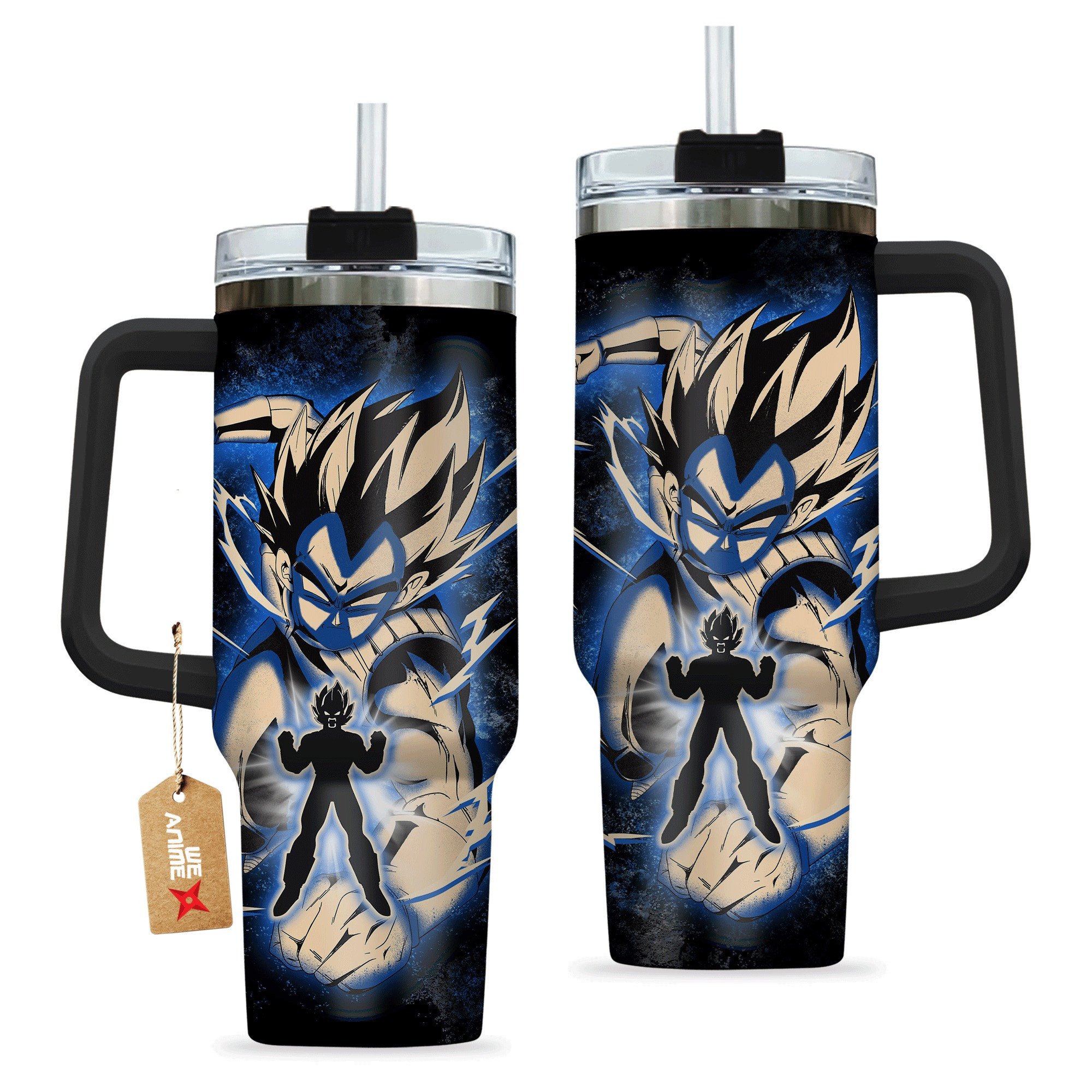 Vegeta Dragon Ball Anime Custom Stanley Cup 40 oz 30 oz Tumbler With HandleTVC2301287