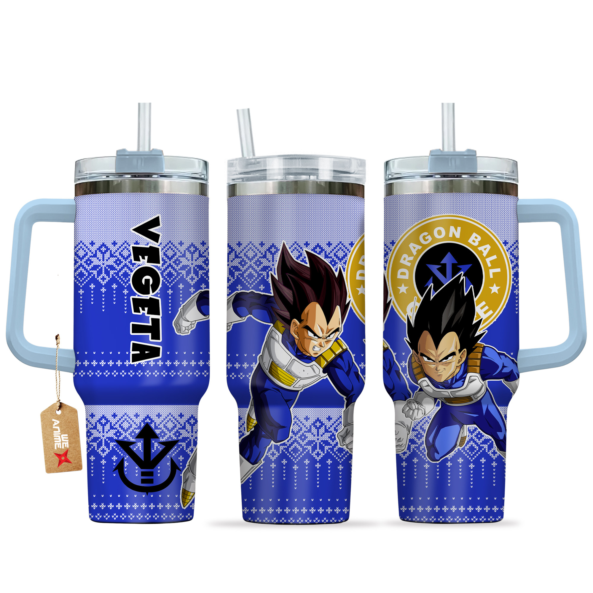 Vegeta Dragon Ball Z Anime Custom Stanley Cup 40 oz 30 oz Tumbler With HandleTVC2301161
