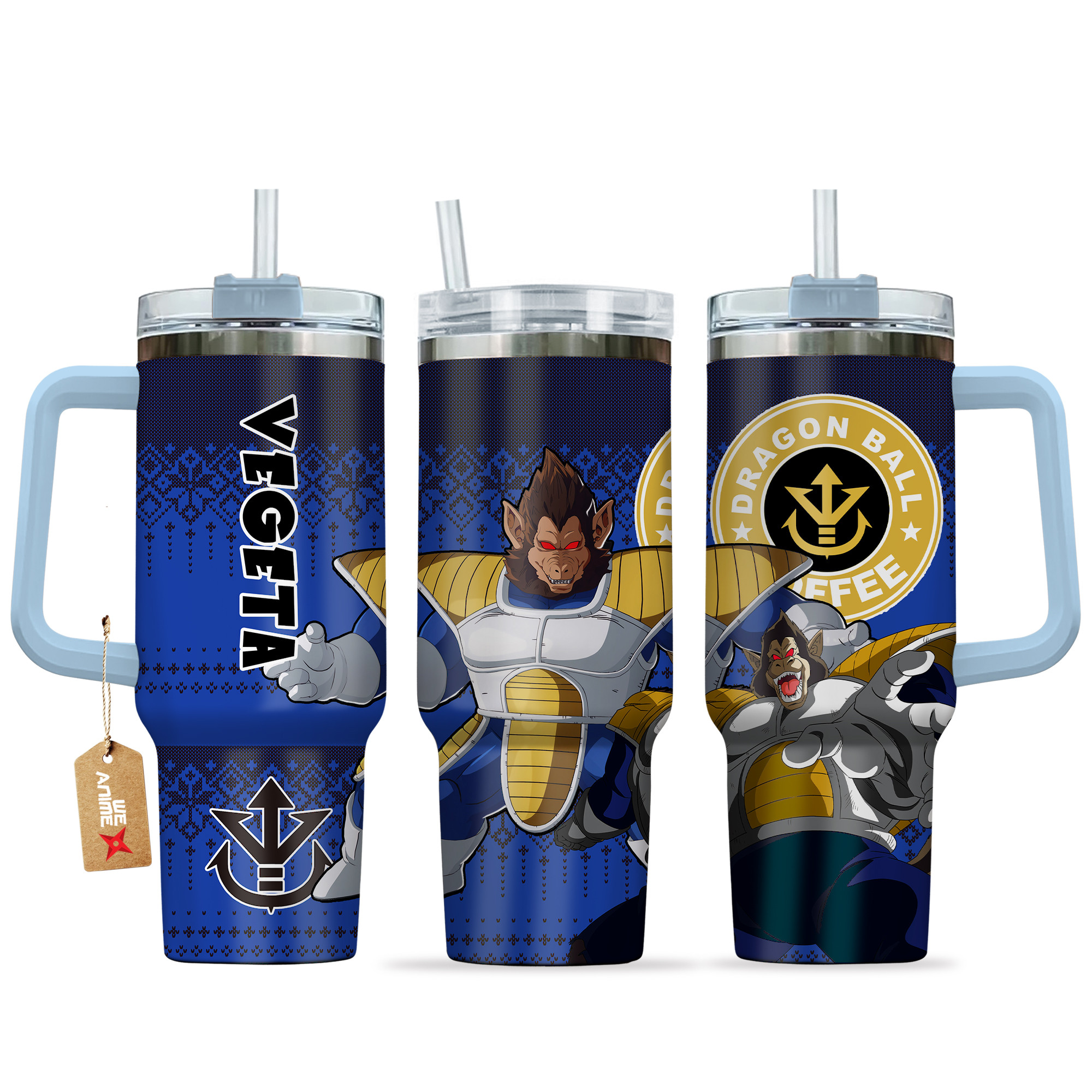 Vegeta Great Ape Dragon Ball Z Anime Custom Stanley Cup 40 oz 30 oz Tumbler With HandleTVC2301162