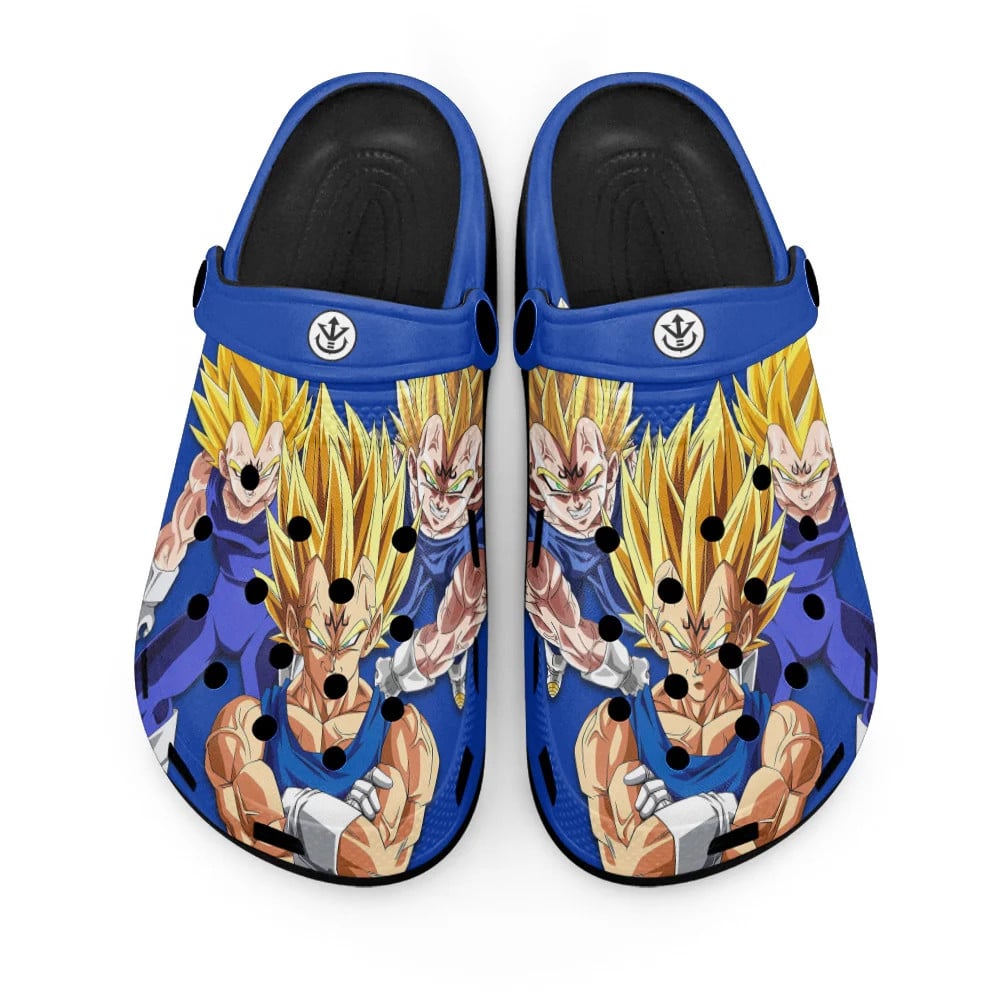 Vegeta Majin Dragon Ball Anime Crocs Crocband Clogs Shoes Comfortable For Men Women and Kids