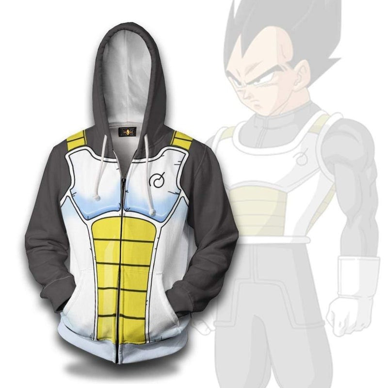 Vegeta Saga 3D All Over Print Hoodie, Zip Hoodie