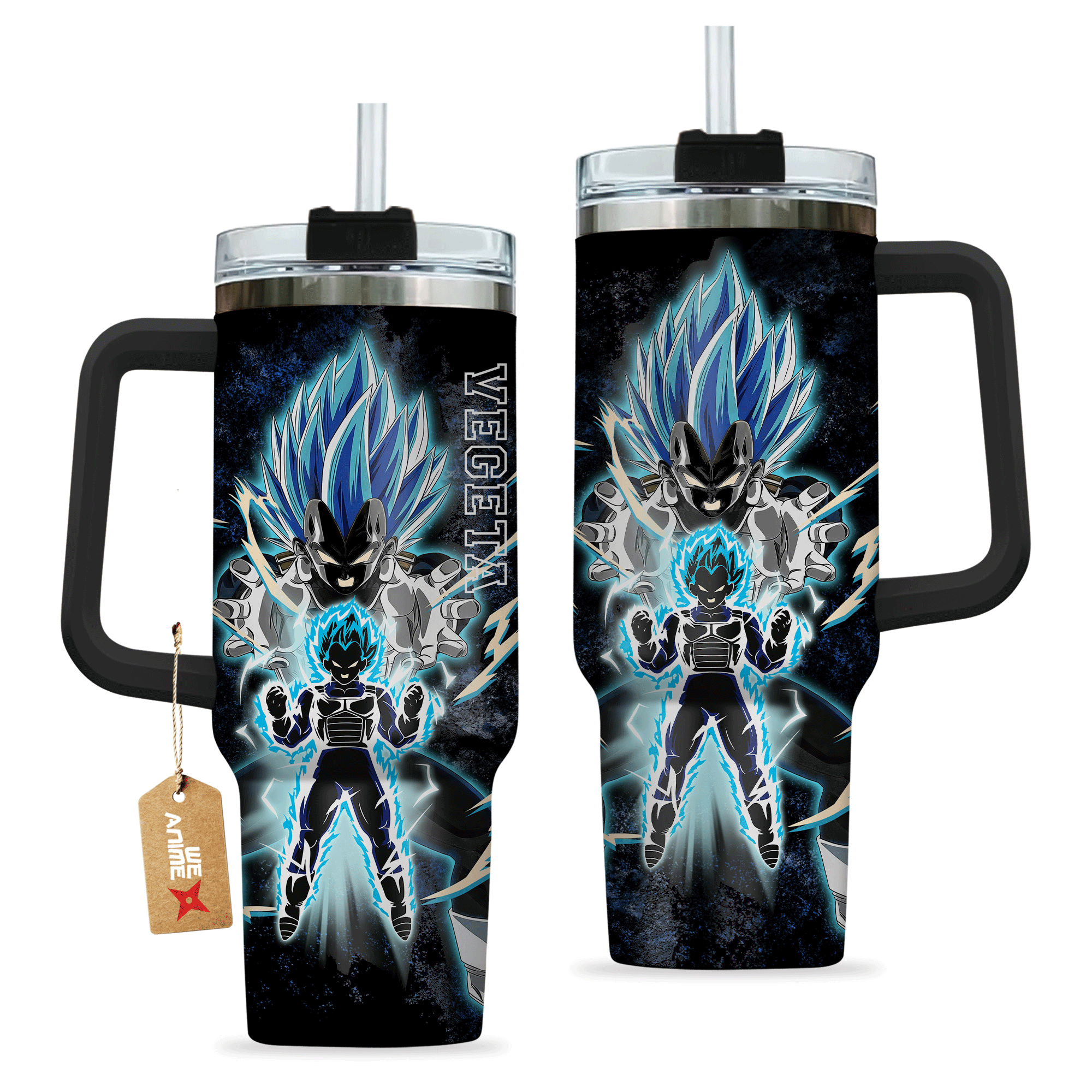 Vegeta Super Saiyan Blue Dragon Ball Anime Custom Stanley Cup 40 oz 30 oz Tumbler With HandleTVC2301218