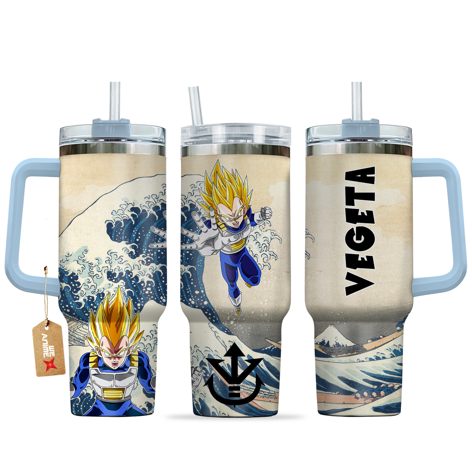 Vegeta Super Saiyan Dragon Ball Anime Custom Stanley Cup 40 oz 30 oz Tumbler With HandleTVC2301138