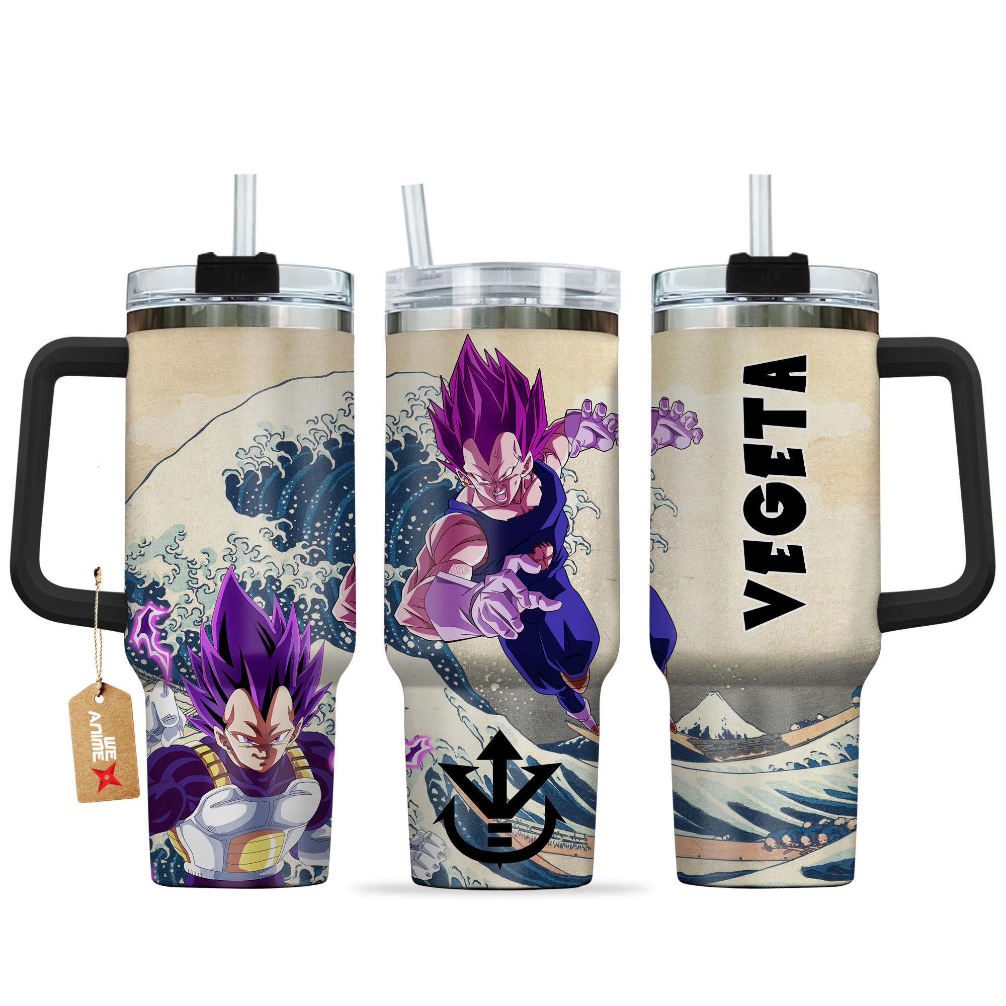 Vegeta Ultra Ego Dragon Ball Anime Custom Stanley Cup 40 oz 30 oz Tumbler With HandleTVC2301138