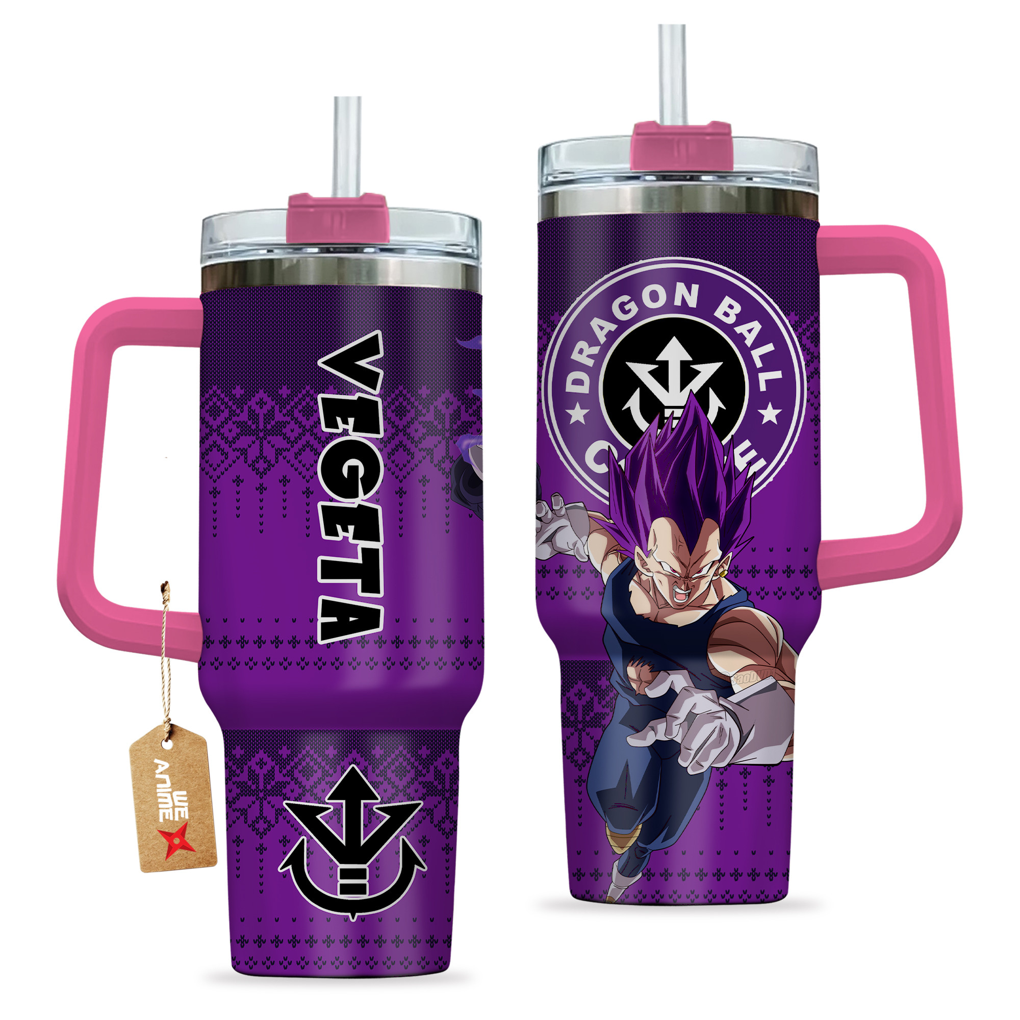 Vegeta Ultra Ego Dragon Ball Z Anime Custom Stanley Cup 40 oz 30 oz Tumbler With HandleTVC2301162 - Image 2