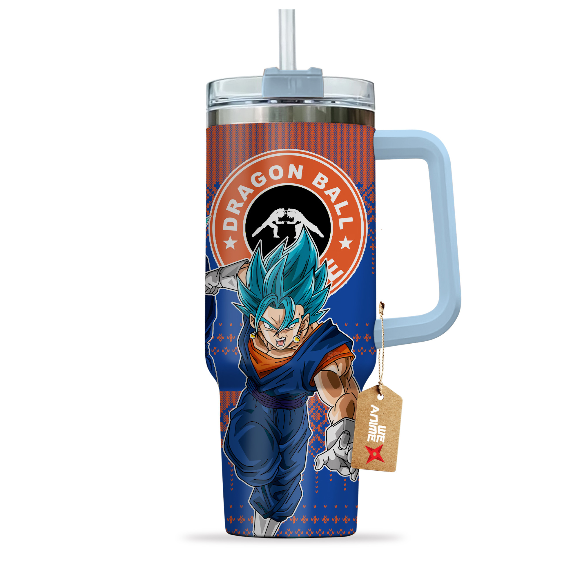 Vegito Dragon Ball z Anime Custom Stanley Cup 40 oz 30 oz Tumbler With HandleTVC2301161 - Image 4
