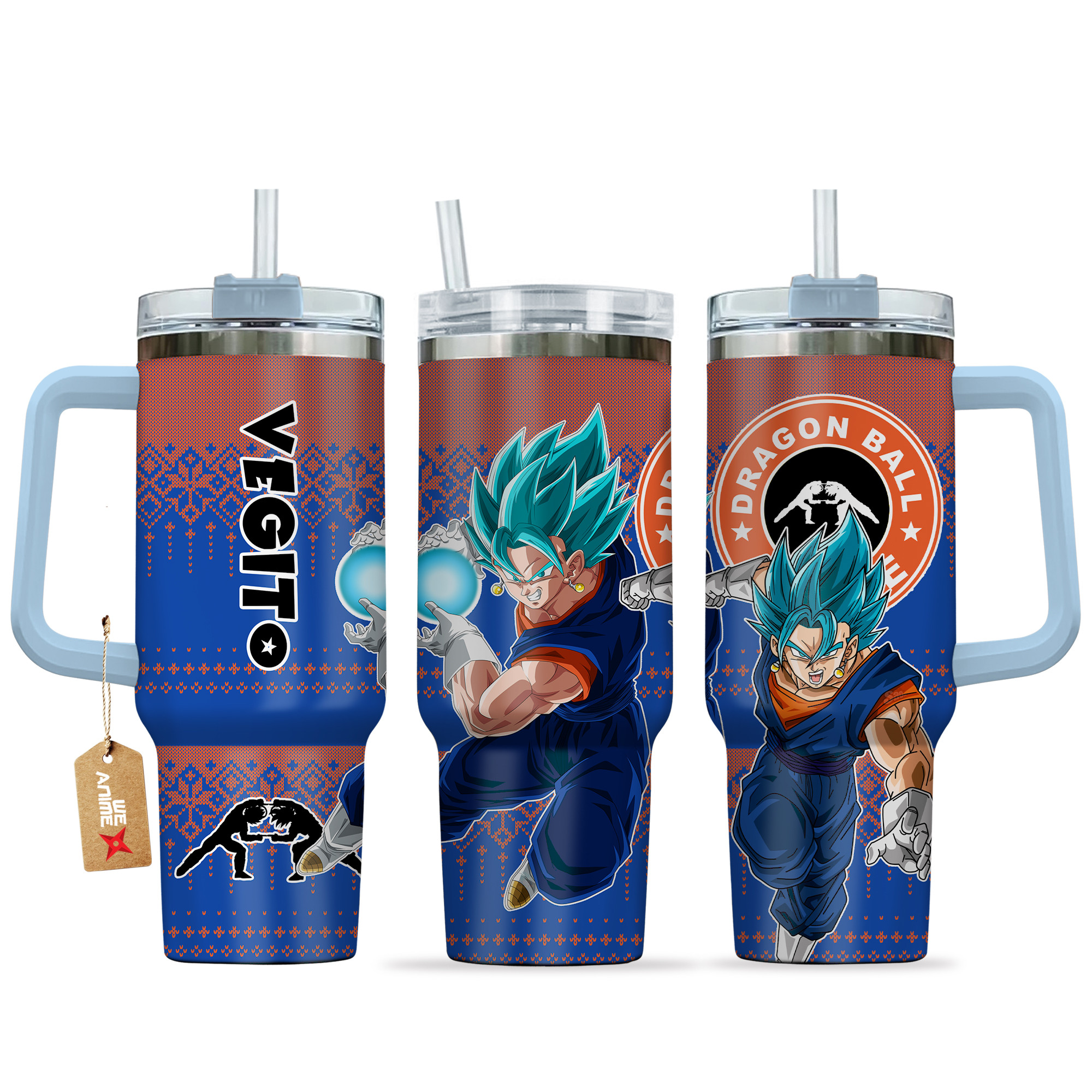 Vegito Dragon Ball z Anime Custom Stanley Cup 40 oz 30 oz Tumbler With HandleTVC2301161