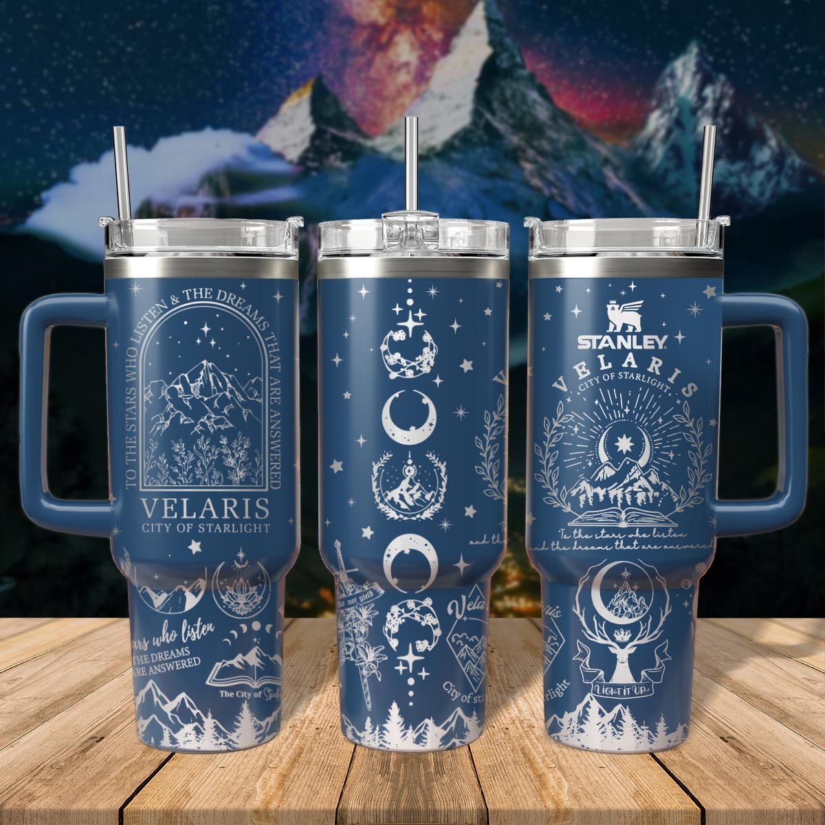 Velaris City Of Starlight Movies Custom Stanley Cup 40 oz 30 oz Tumbler With HandleTVC2301556