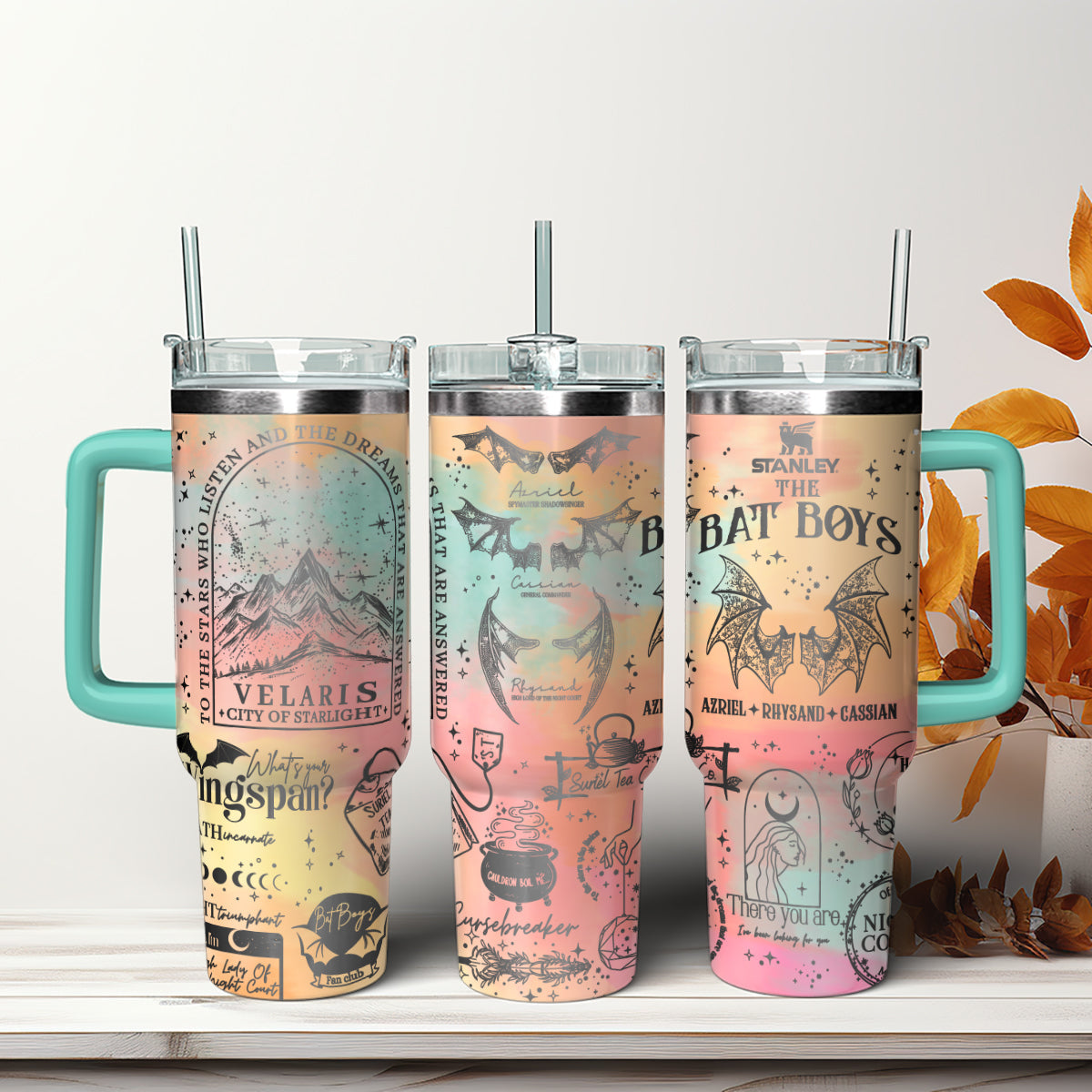 Velaris City Of Starlight Movies Custom Stanley Cup 40 oz 30 oz Tumbler With HandleTVC2301559