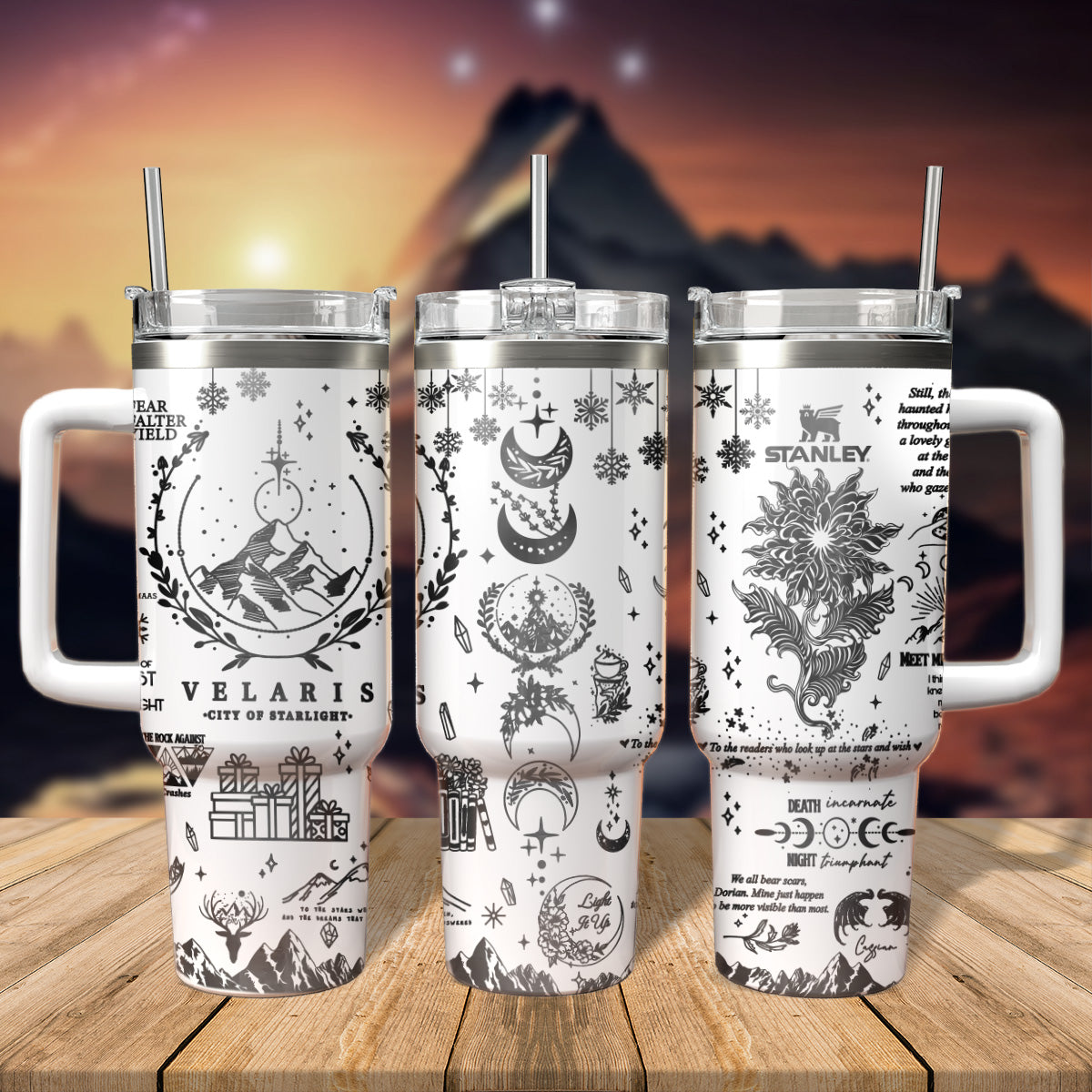 Velaris City Of Starlight Movies Custom Stanley Cup 40 oz 30 oz Tumbler With HandleTVC2301570