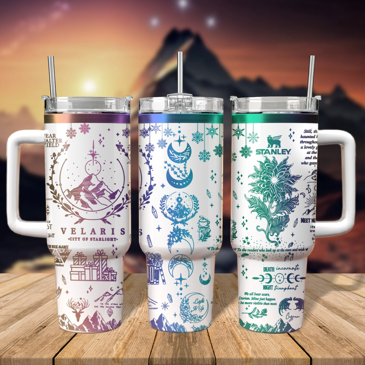 Velaris City Of Starlight Movies Custom Stanley Cup 40 oz 30 oz Tumbler With HandleTVC2301570