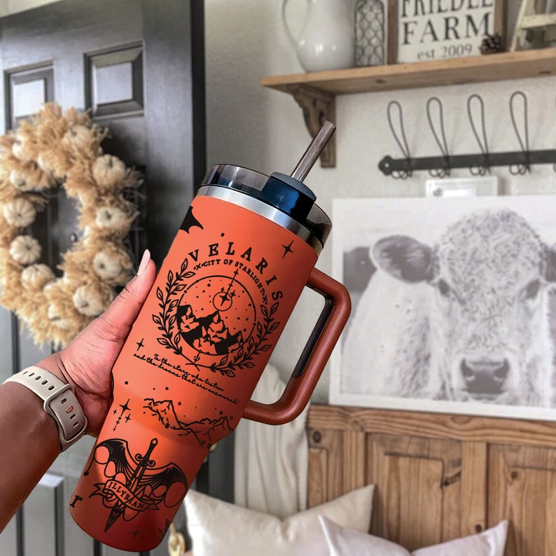 Velaris City Of Starlight Movies  Custom Stanley Cup 40 oz 30 oz Tumbler With HandleTVC2301779