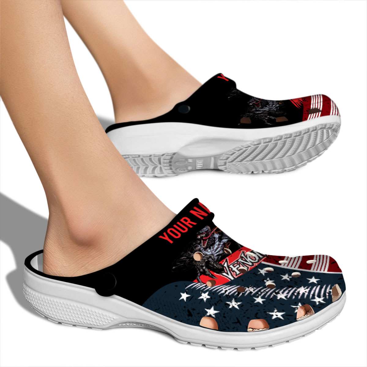 Venom Movie Crocs Crocband Clogs Shoes Comfortable For Men Women and Kids - Image 2