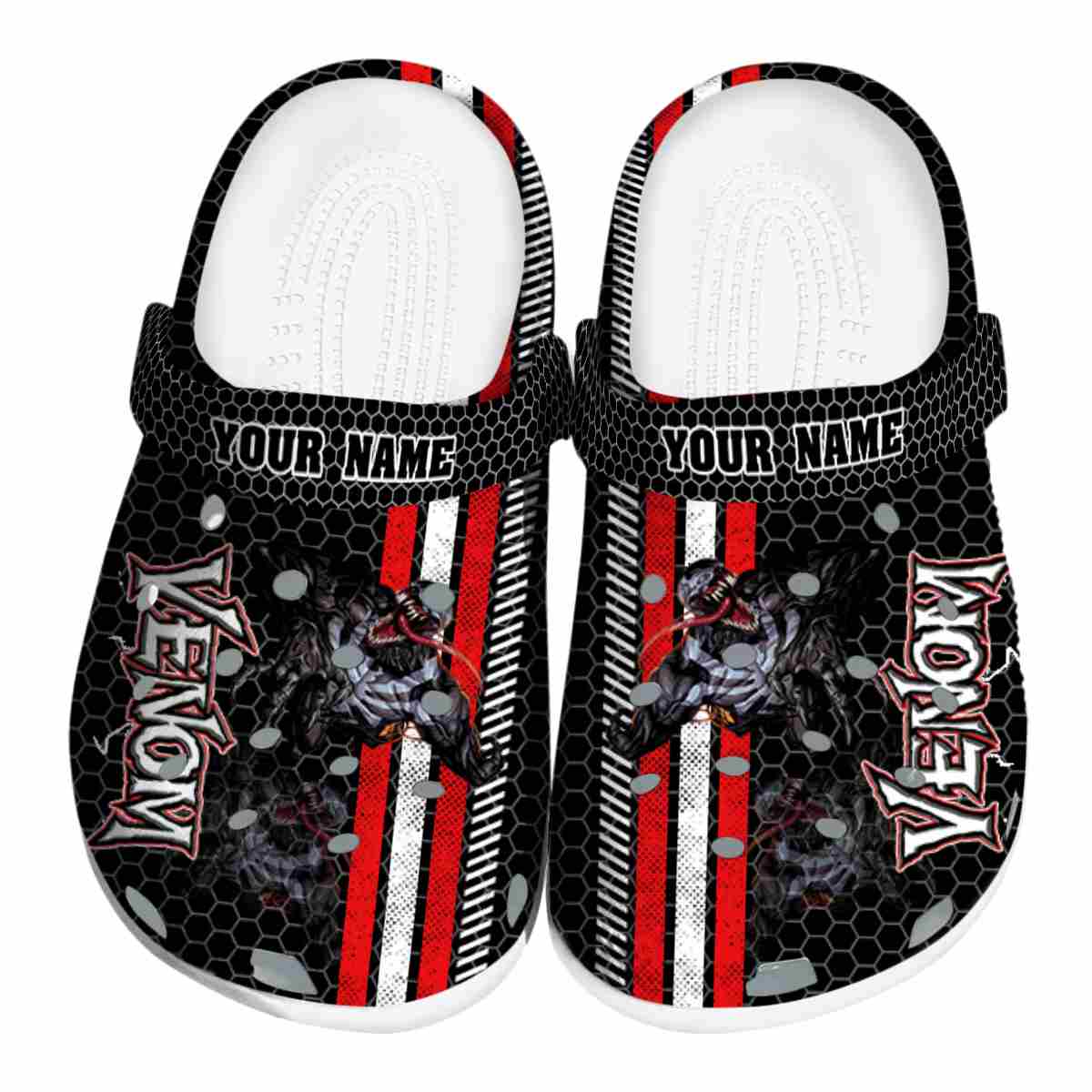 Venom Movie Crocs Crocband Clogs Shoes Comfortable For Men Women and Kids