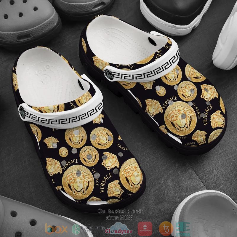 Versace Brand Crocs Crocband Clogs Shoes Comfortable For Men Women and Kids
