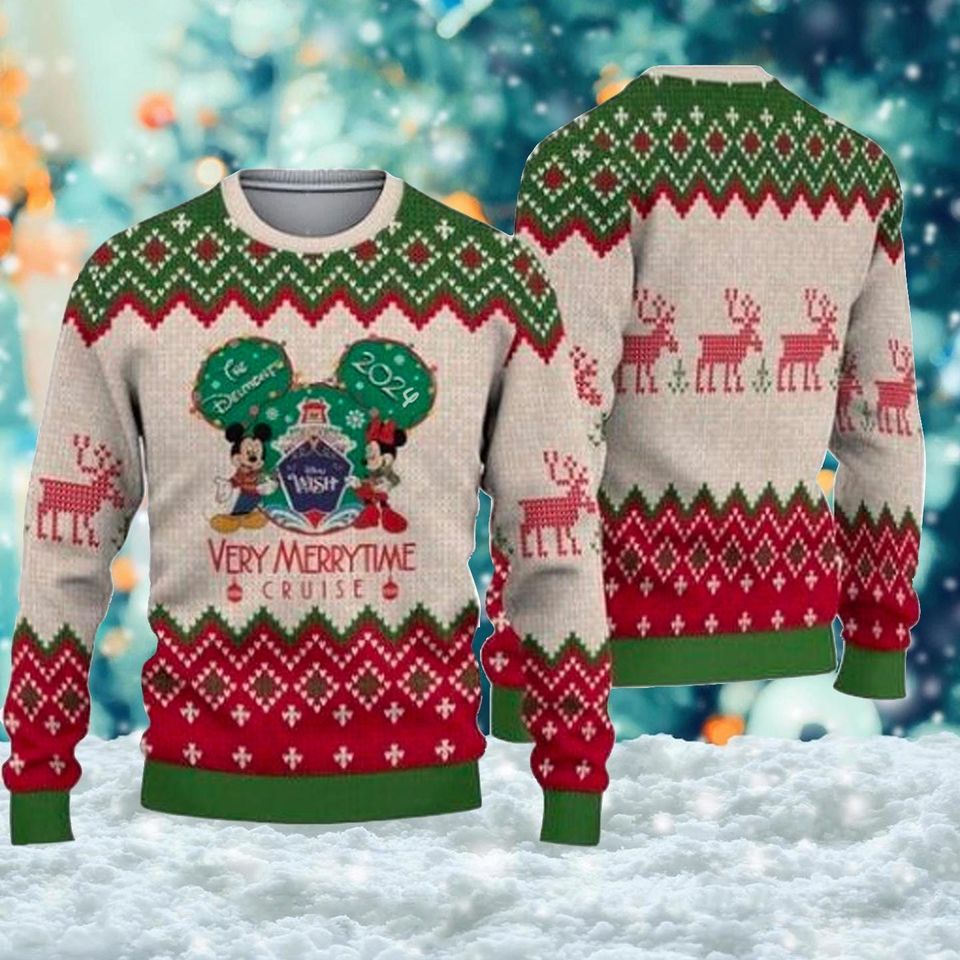 Very Merrytime Cruise Ugly Sweatshirt, Christmas Gift For Men Women Kid