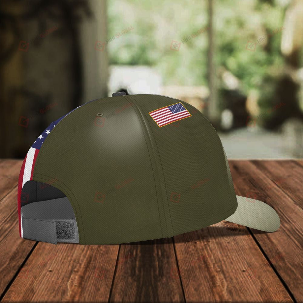 Veteran American Flag Hat Proud US Military I am A Veteran I Believe in God Family Hat Classic Cap Trucker Hats Custom Hats Gifts For Men & Women