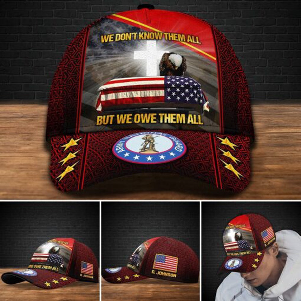 Veteran Cap, US National Guard Veteran Hat Cap, Custom Gifts For Veteran, Dad Gifts, Gifts For Dad Trucker Hats Custom Hats Gifts For Men & Women