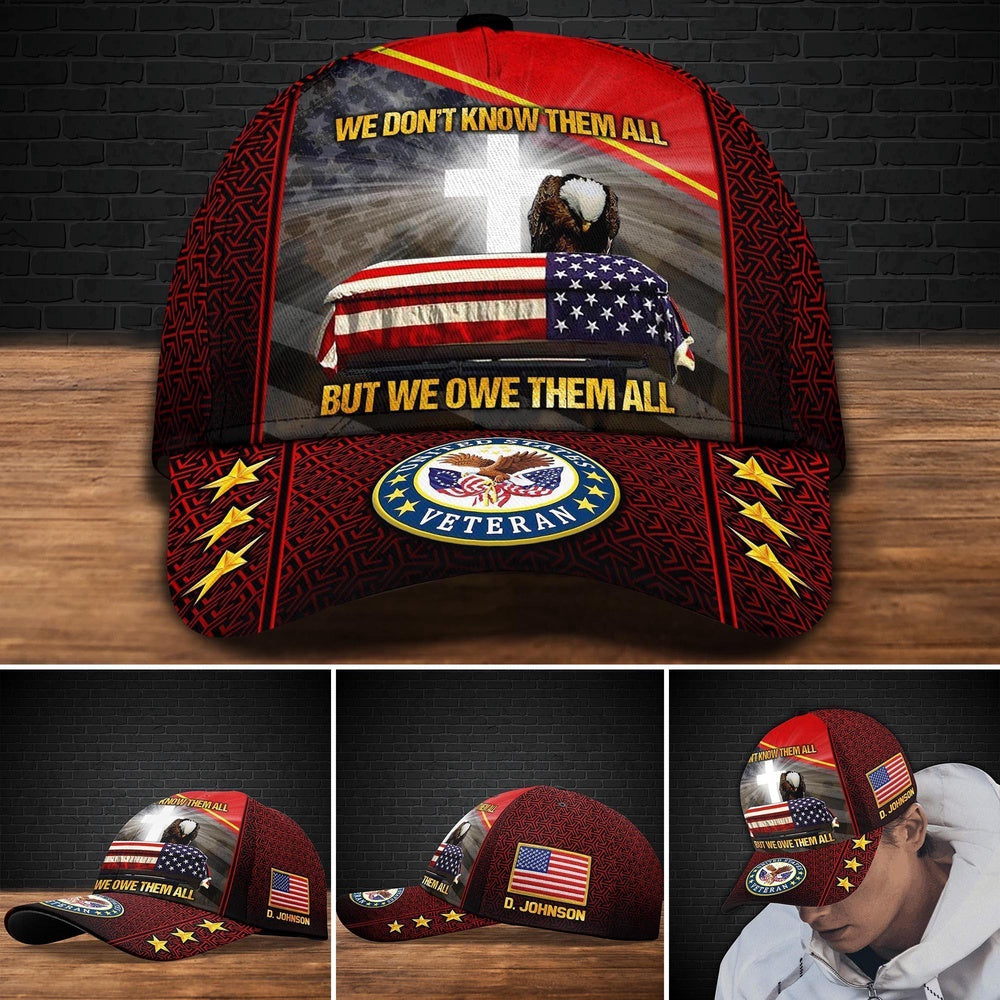 Veteran Cap, US Veteran Veteran Hat Cap, Custom Gifts For Veteran, Dad Gifts, Gifts For Dad Trucker Hats Custom Hats Gifts For Men & Women