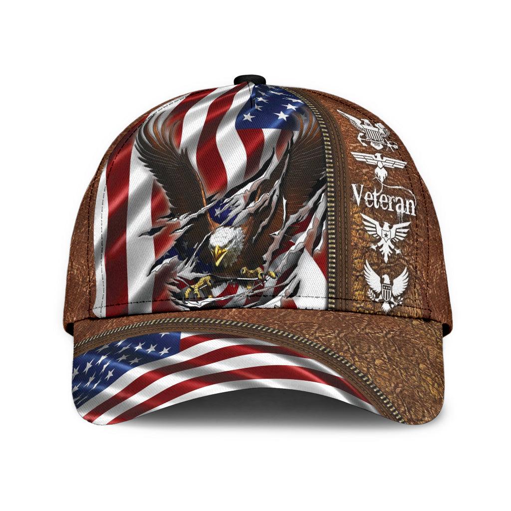 Veteran Classic Cap, Gift for Veteran Trucker Hats Custom Hats Gifts For Men & Women