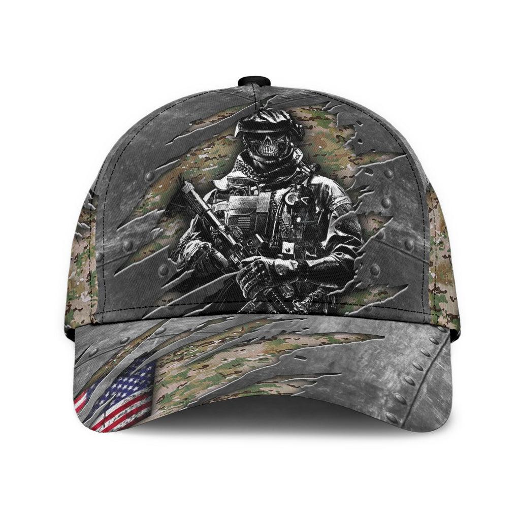 Veteran Classic Cap, Gift for Veteran Trucker Hats Custom Hats Gifts For Men & Women