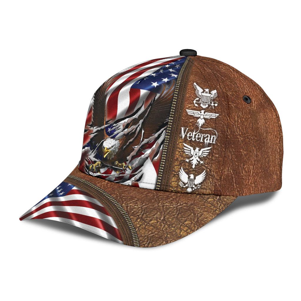 Veteran Classic Cap, Gift for Veteran Trucker Hats Custom Hats Gifts For Men & Women