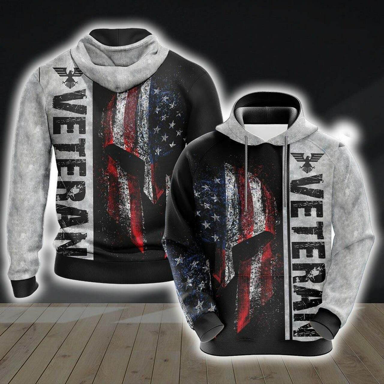 Veteran New Unisex 3D All Over Print Hoodie, Zip Hoodie