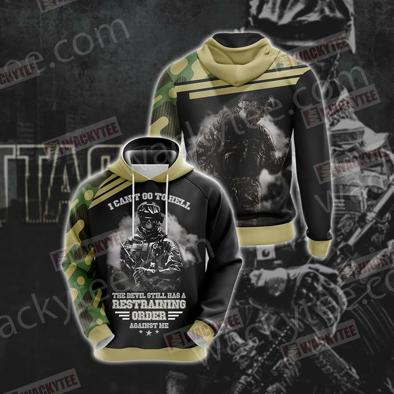 Veteran Unisex 3D All Over Print Hoodie, Zip Hoodie