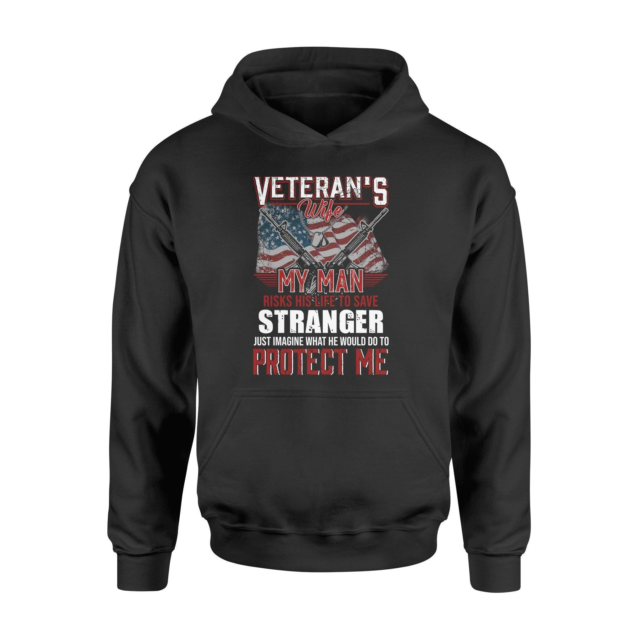 Veterans wife Gift for veteran day 3D All Over Print Hoodie, Zip Hoodie