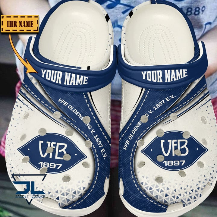 VfB Oldenburg Liga Sport Crocs Crocband Clogs Shoes Comfortable For Men Women and Kids