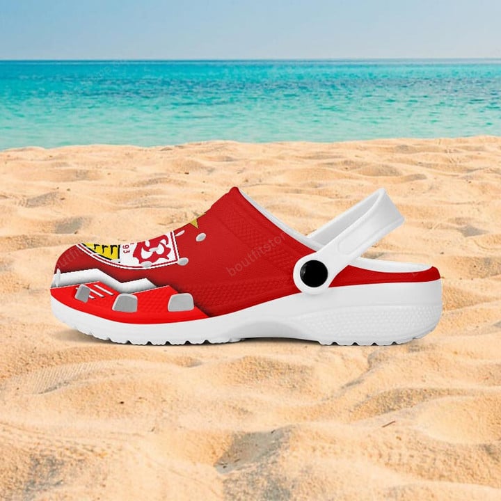 VfB Stuttgart Bundesliga Sport Crocs Crocband Clogs Shoes Comfortable For Men Women and Kids - Image 3