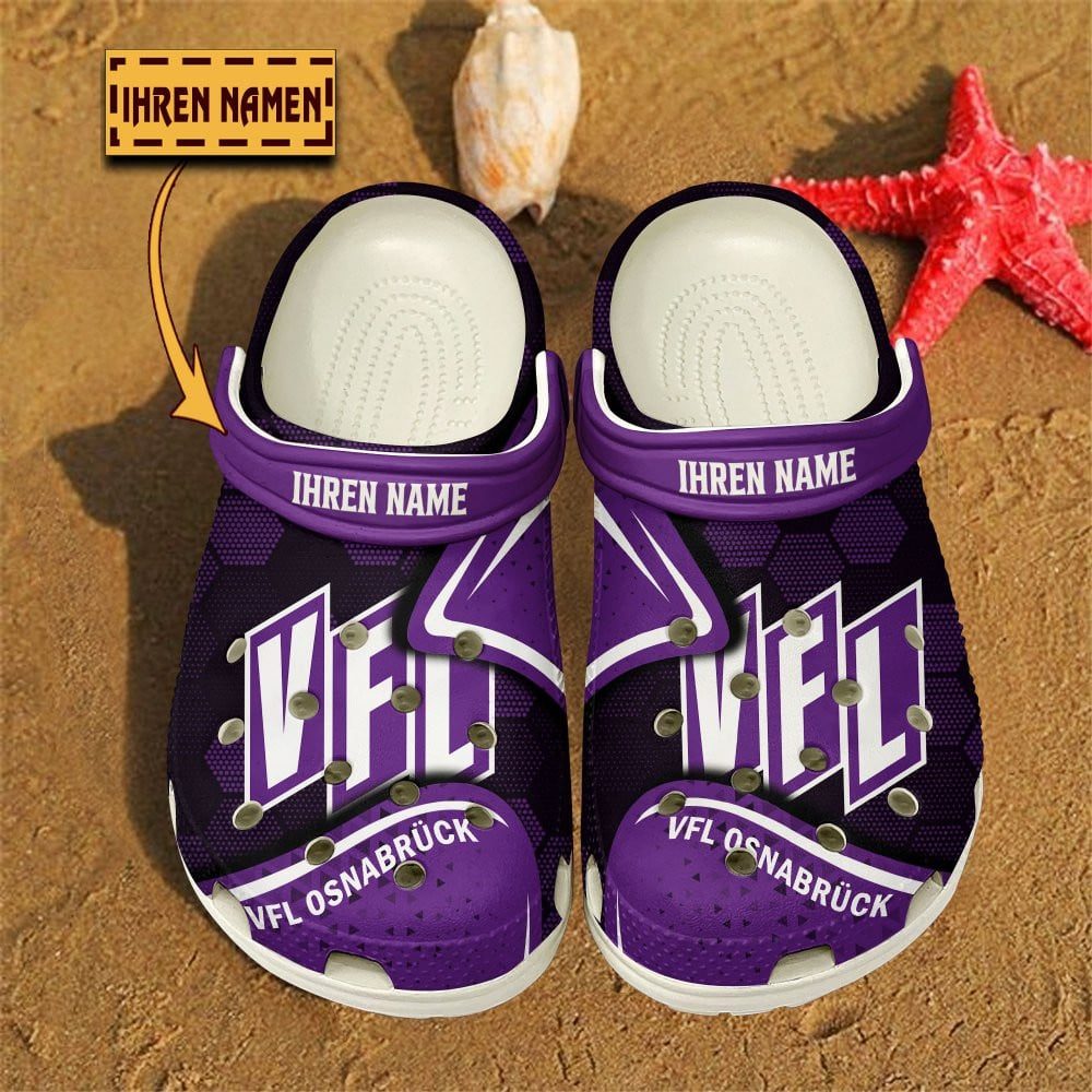 VfL Osnabrück Liga Sport Crocs Crocband Clogs Shoes Comfortable For Men Women and Kids