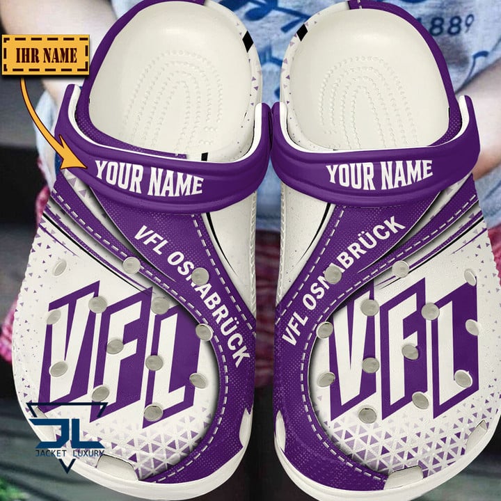 VfL OsnabrÃ¼ck Liga Sport Crocs Crocband Clogs Shoes Comfortable For Men Women and Kids