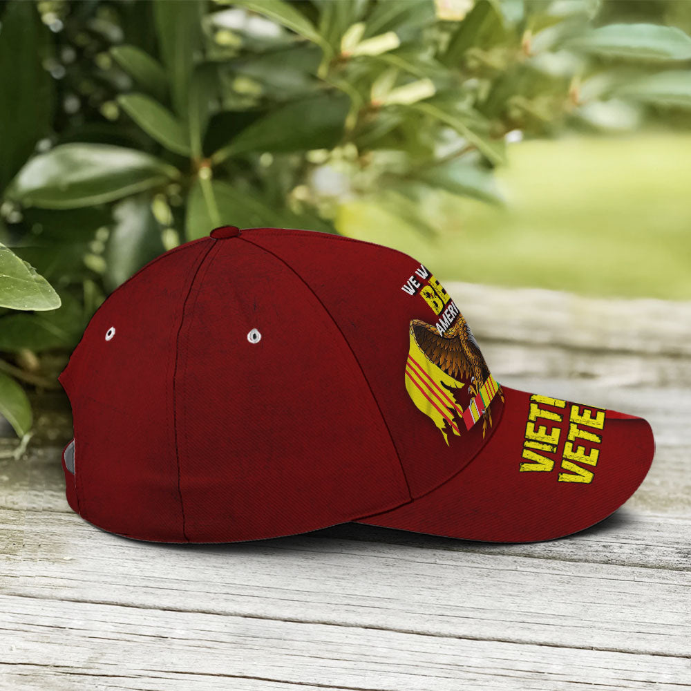 Vietnam Veteran Eagle Baseball Cap Trucker Hats Custom Hats Gifts For Men & Women