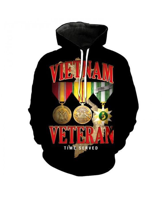 Vietnam Veteran The Highest Honor Fashion 3D All Over Print Hoodie, Zip Hoodie