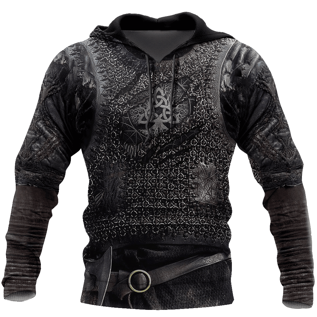 Viking 3D All Over Print Hoodie, Zip Hoodie
