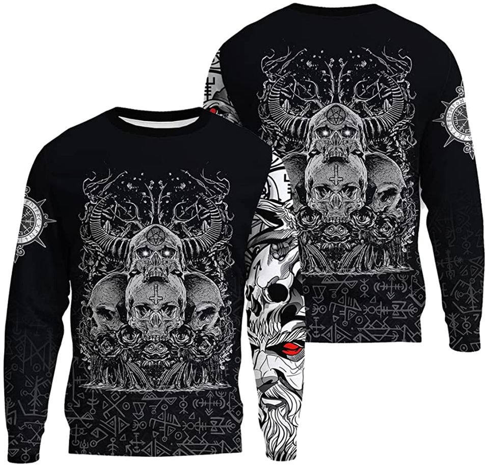 Viking 3D Full Print Sweater