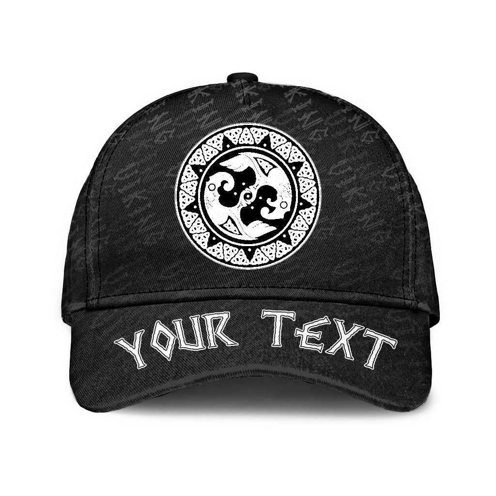 Viking Classic Cap (Custom) Hugin and Munin Norse Mythology Classic Cap RLT12 Trucker Hats Custom Hats Gifts For Men & Women