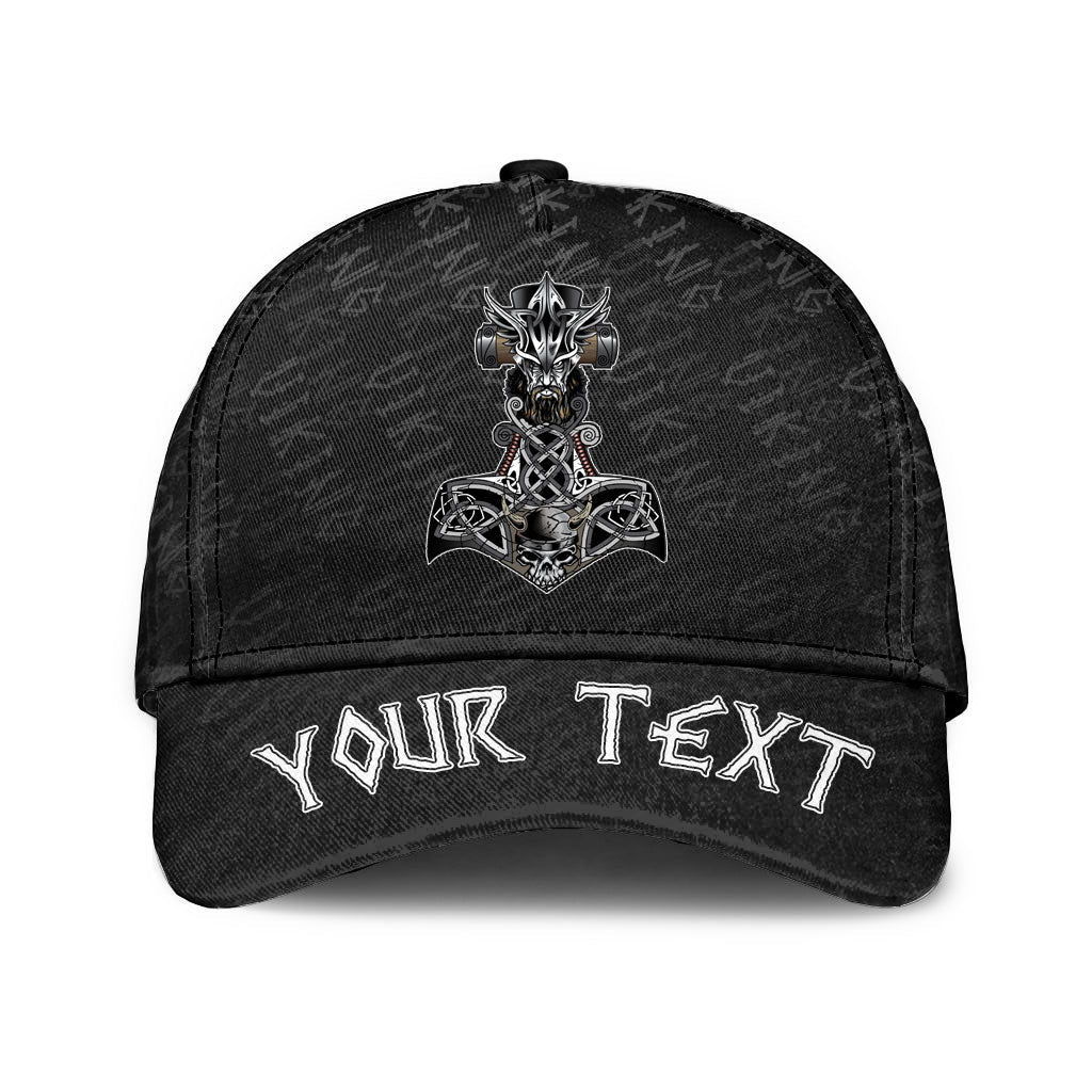 Viking Classic Cap (Custom) Mjolnir Classic Cap RLT12 Trucker Hats Custom Hats Gifts For Men & Women