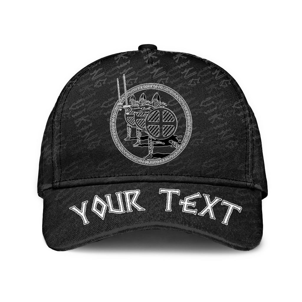 Viking Classic Cap (Custom) Northern Warriors Berserkers With Swords and Shields Classic Cap RLT12 Trucker Hats Custom Hats Gifts For Men & Women