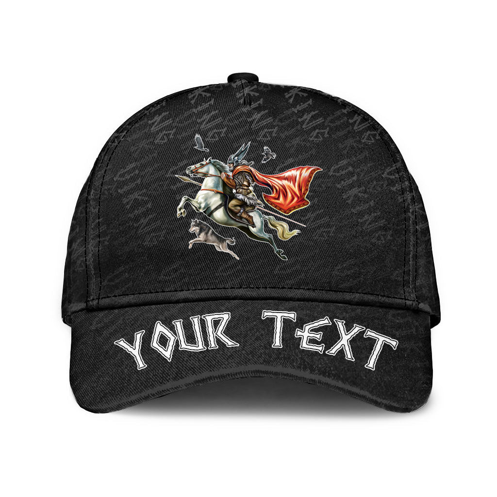 Viking Classic Cap (Custom) Odin (Wutan) Classic Cap RLT12 Trucker Hats Custom Hats Gifts For Men & Women